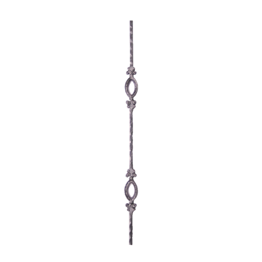 Double Oval Hammer - Solid 1/2" Square Baluster