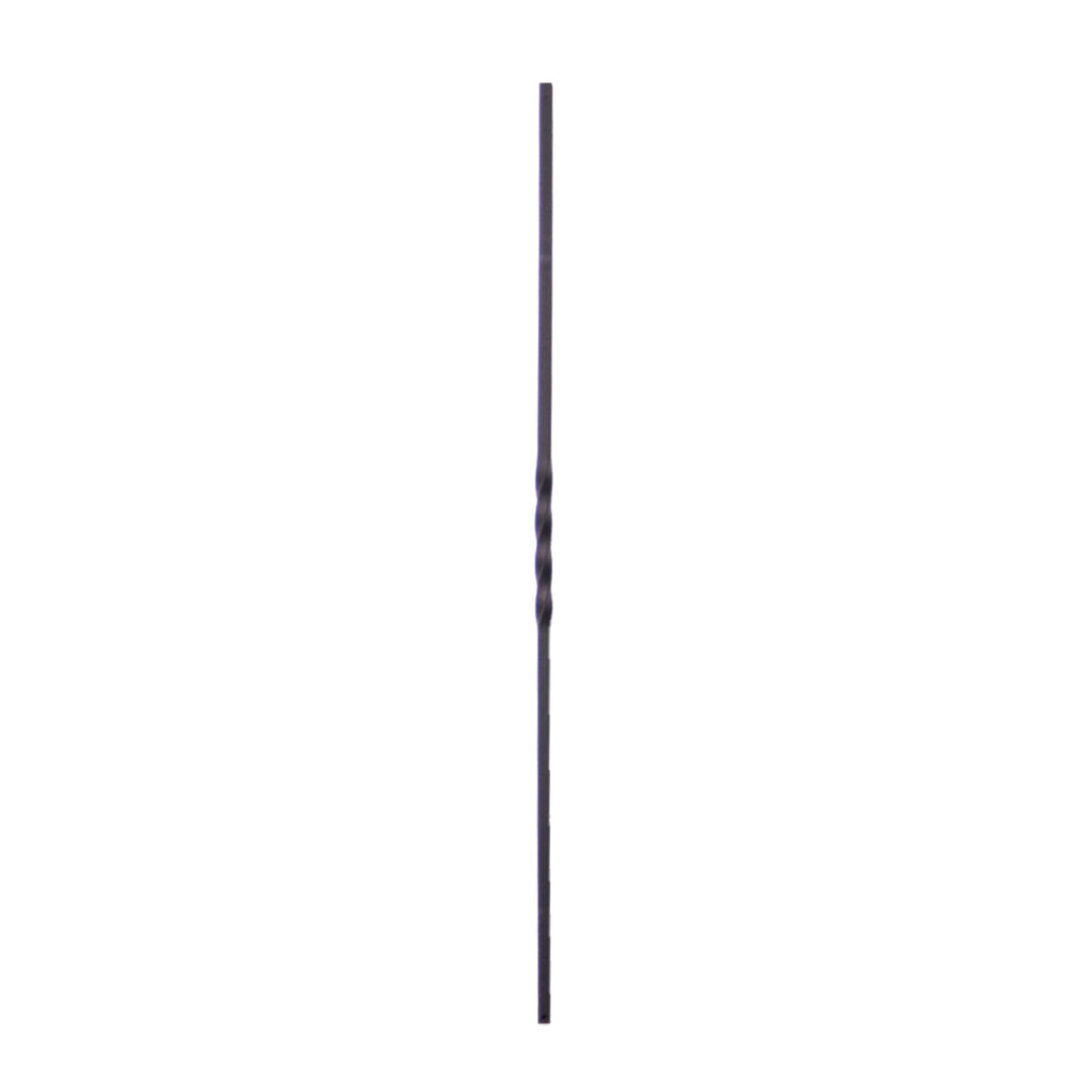 Single Twist - Solid 1/2" Square Baluster