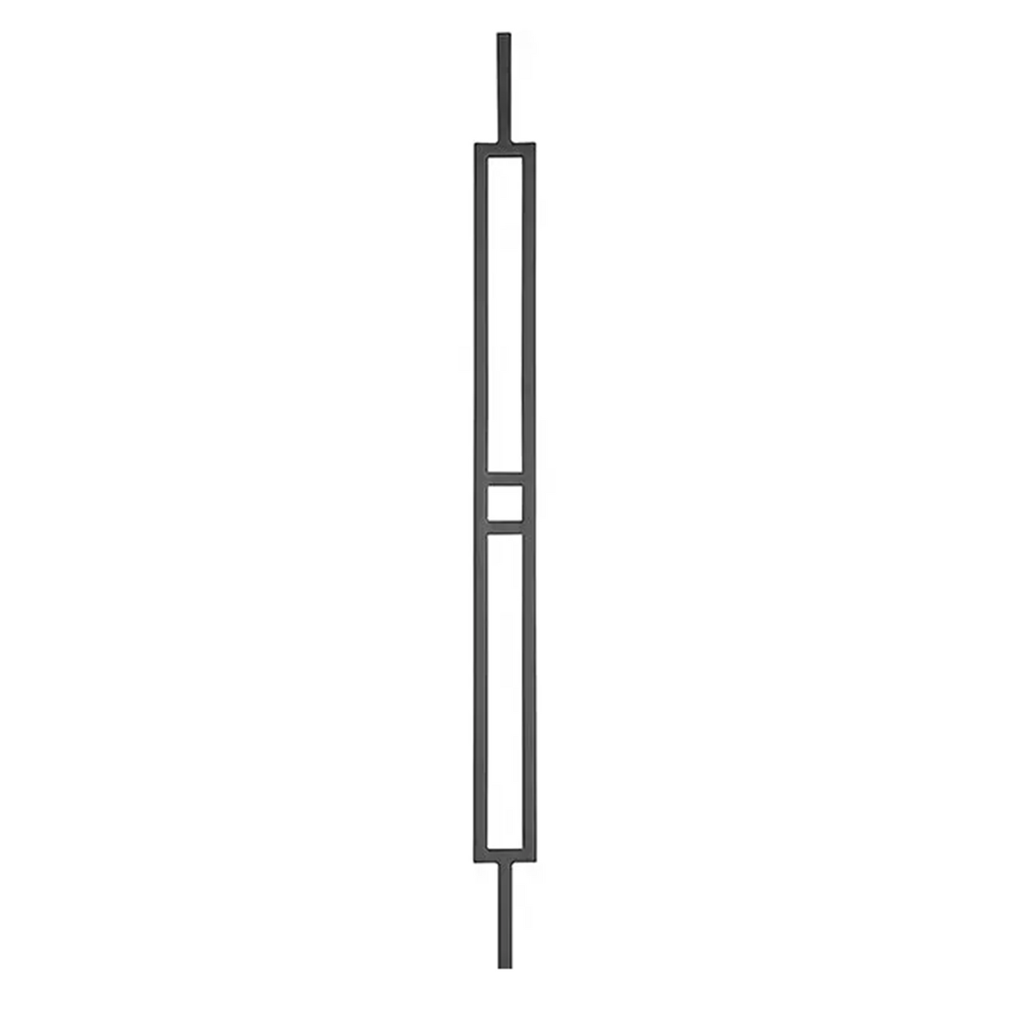 2 Line Window - Hollow 1/2" Square Baluster