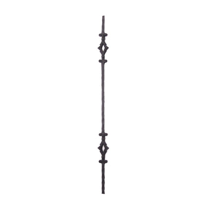 Double Diamond Hammer - Solid 1/2" Square Baluster